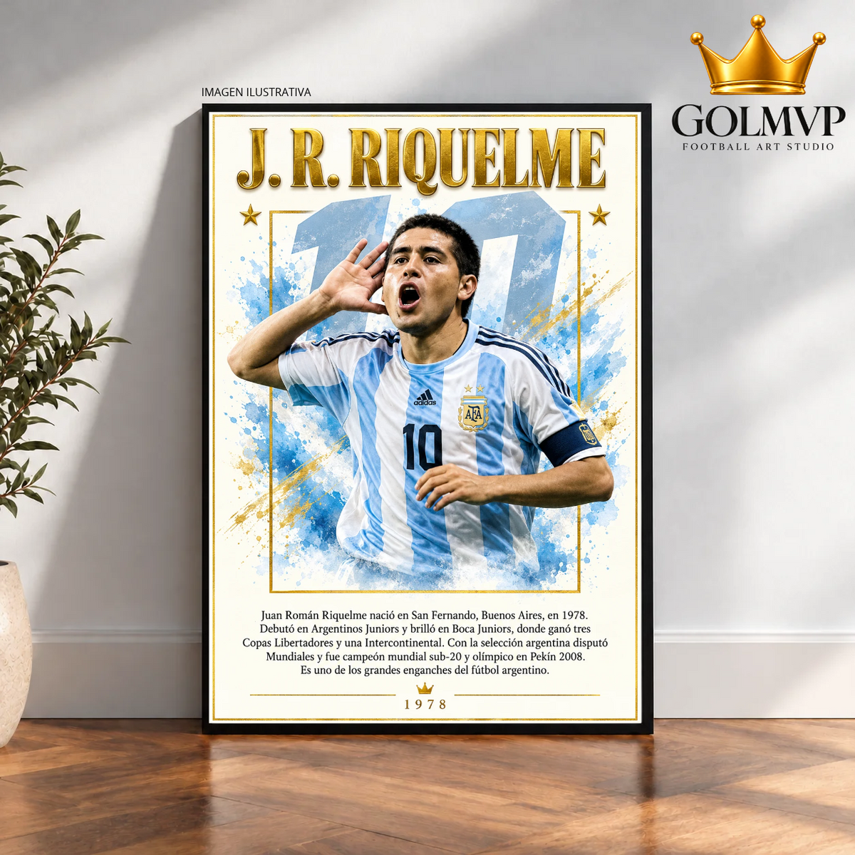 Juan Roman Riquelme x Argentina