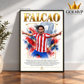 Falcao x Atlético de Madrid