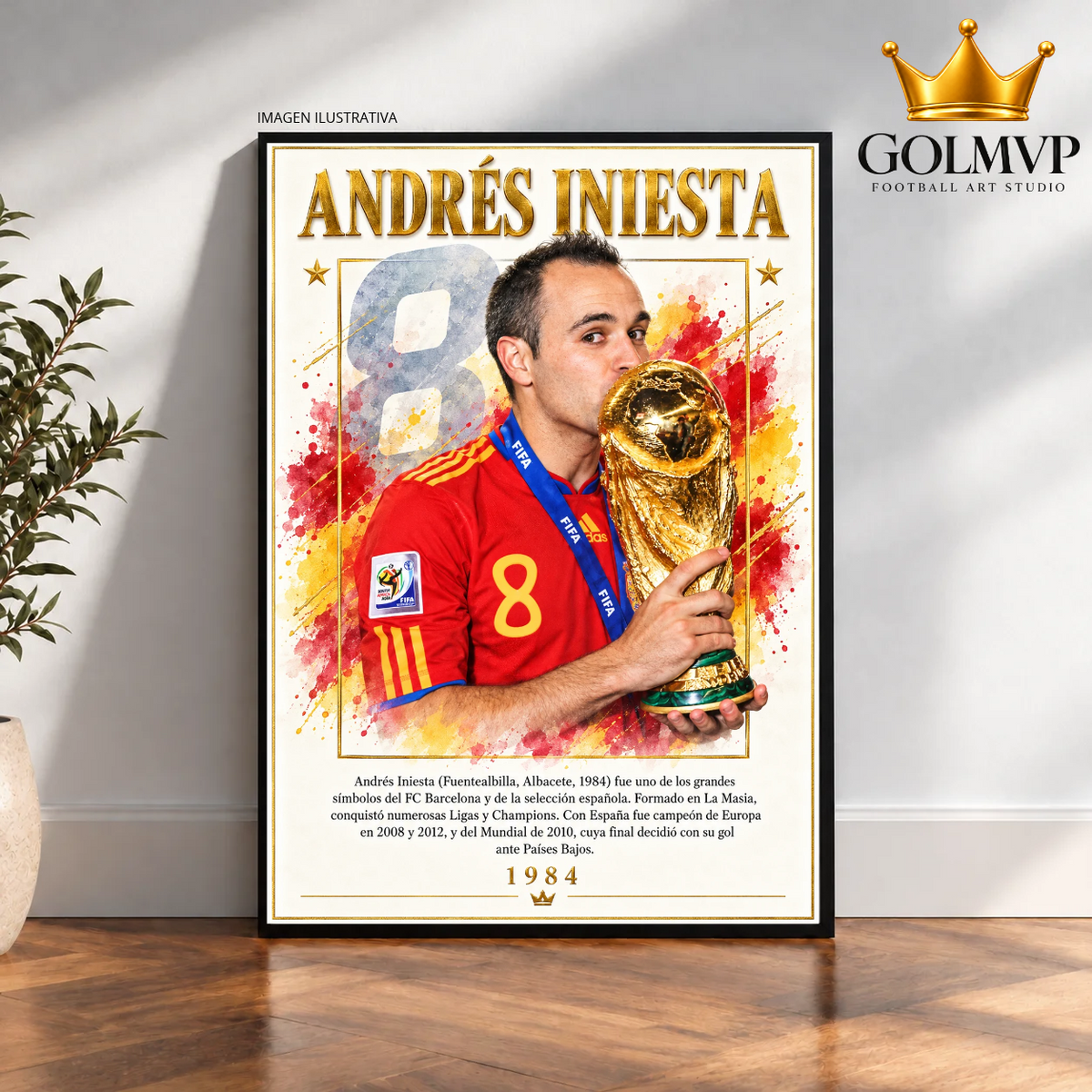 Iniesta x España