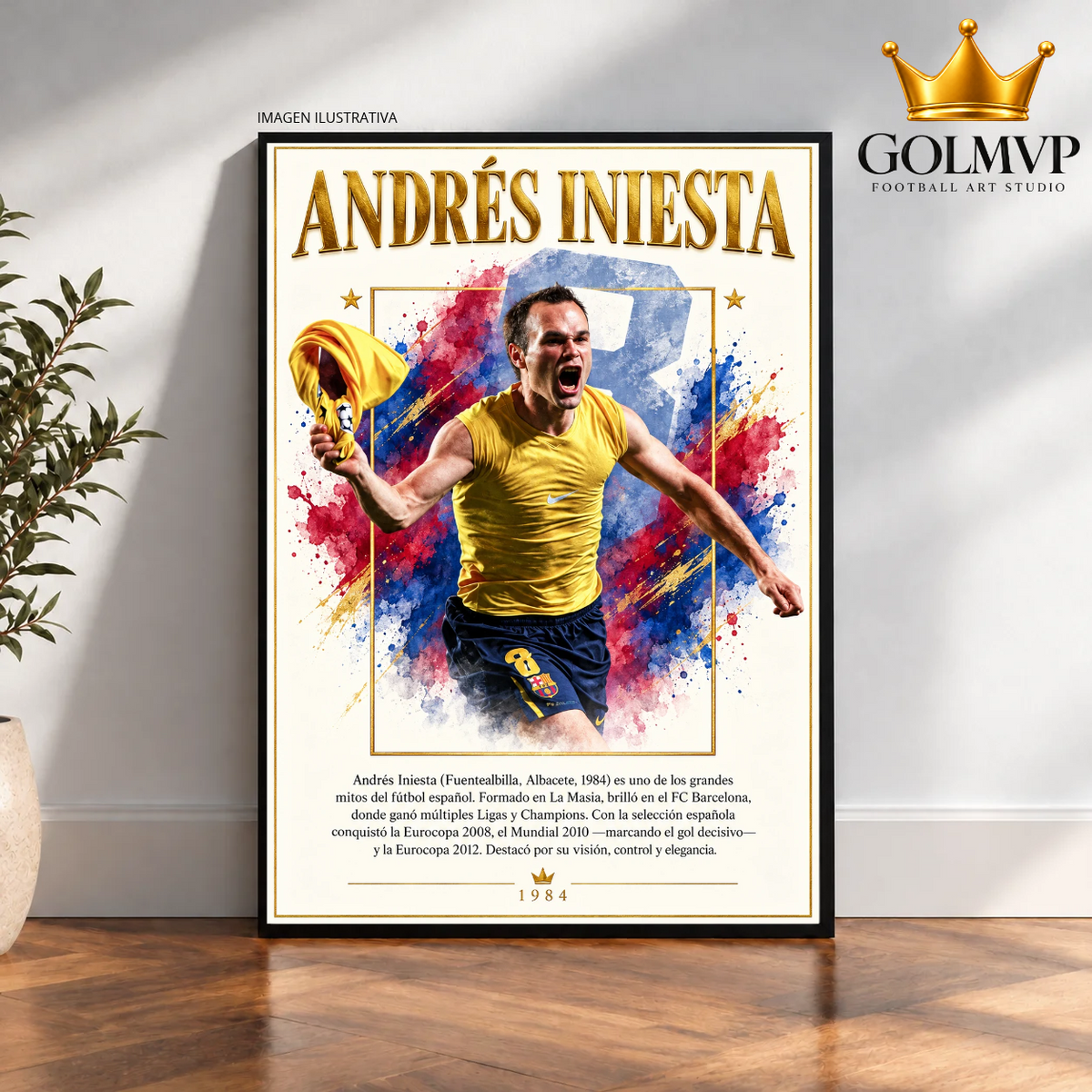 Iniesta x FC Barcelona