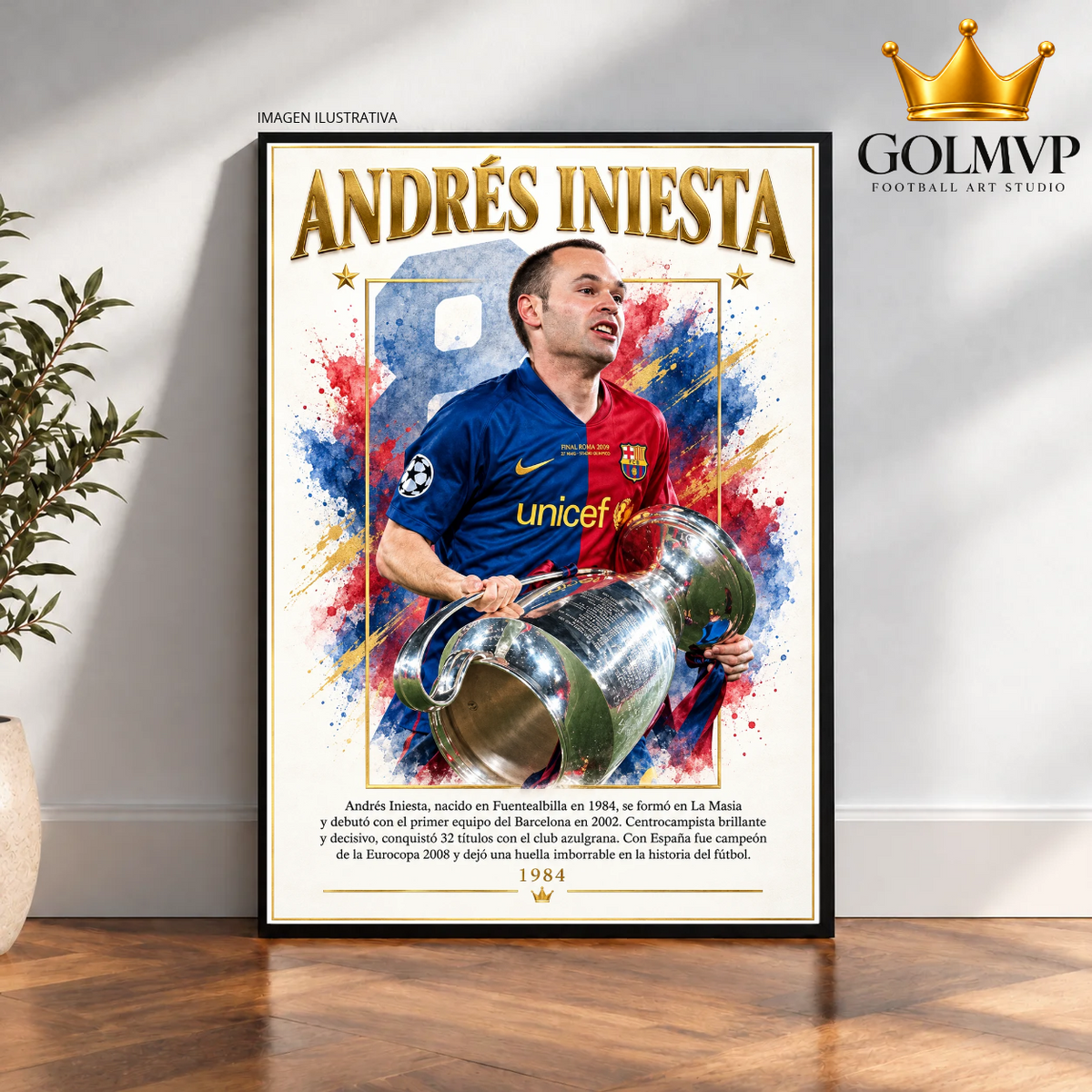 Iniesta x FC Barcelona